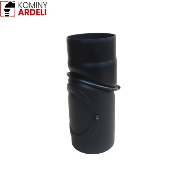 Kolano 45° Regulowane Wyczystne Czarne Żaroodporne 2,0 Mm Fi 180