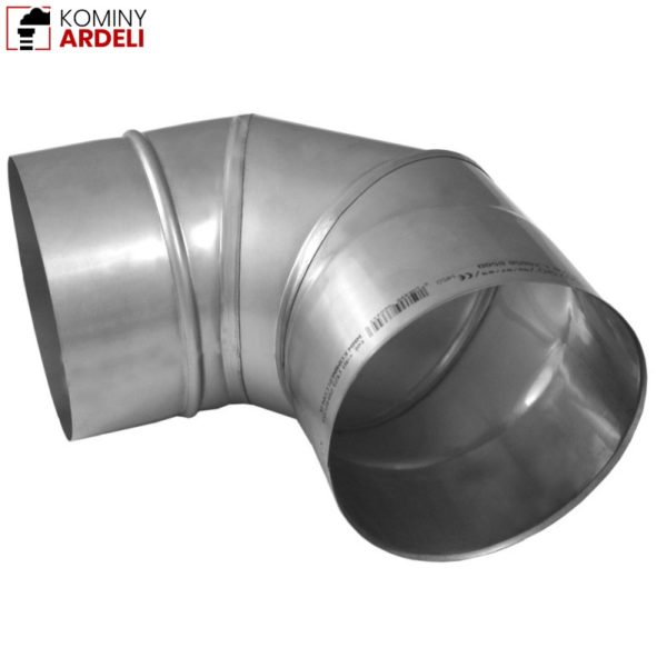 Kolano 90° Kominowe Żaroodporne 0,8mm Fi 140