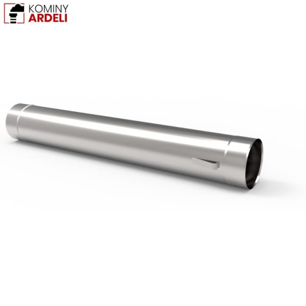 Wkład Kominowy Rura Kwasoodporna Z Uszami 0,5mm 1m Fi 120